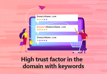 high trust factor in the domain with keywords