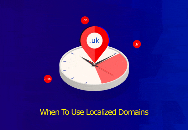 when to use localized domains