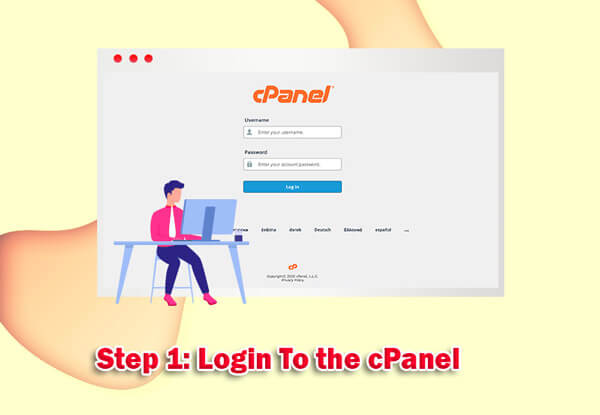 Step 1: Login To the cPanel