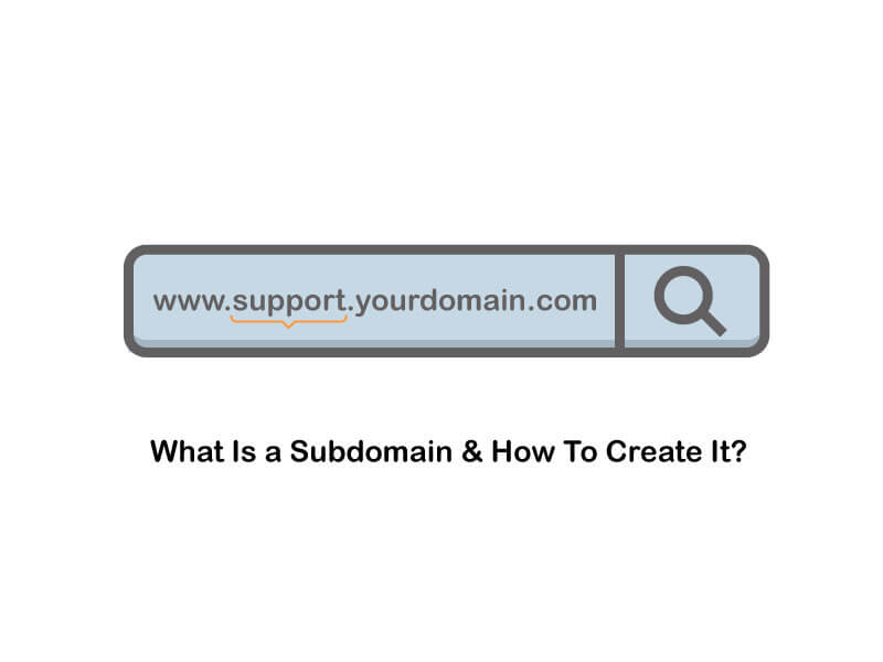 what is a subdomain and how to create it