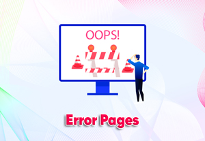 error pages