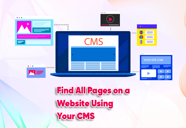 find all pages on a website using your cms