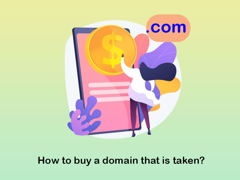 how to buy a domain that is taken