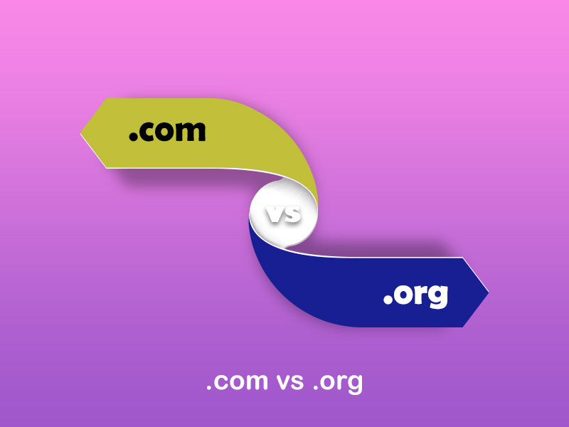 com vs org