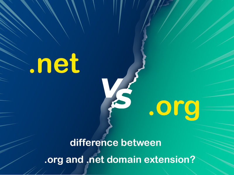 difference between .net and .org