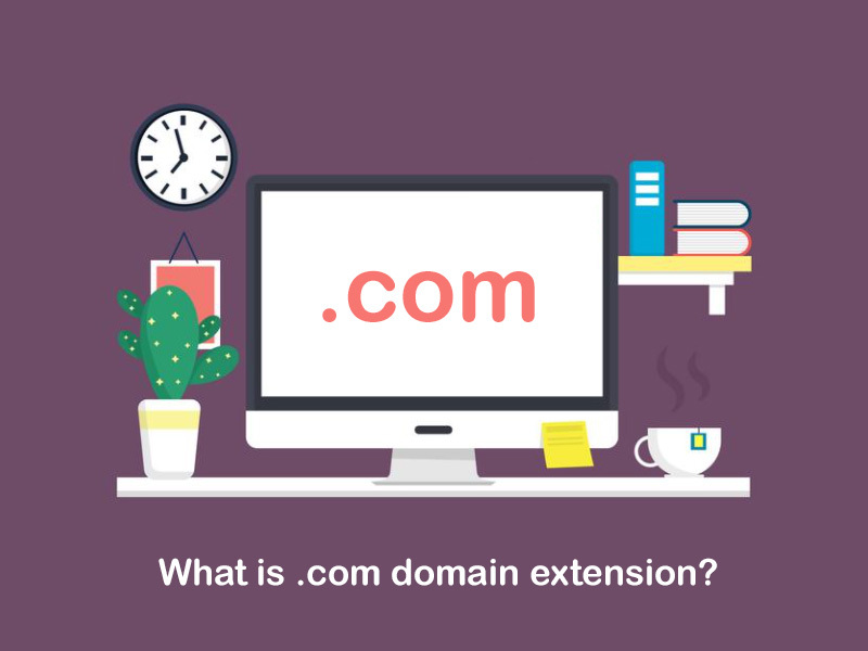 What is .com domain extension?