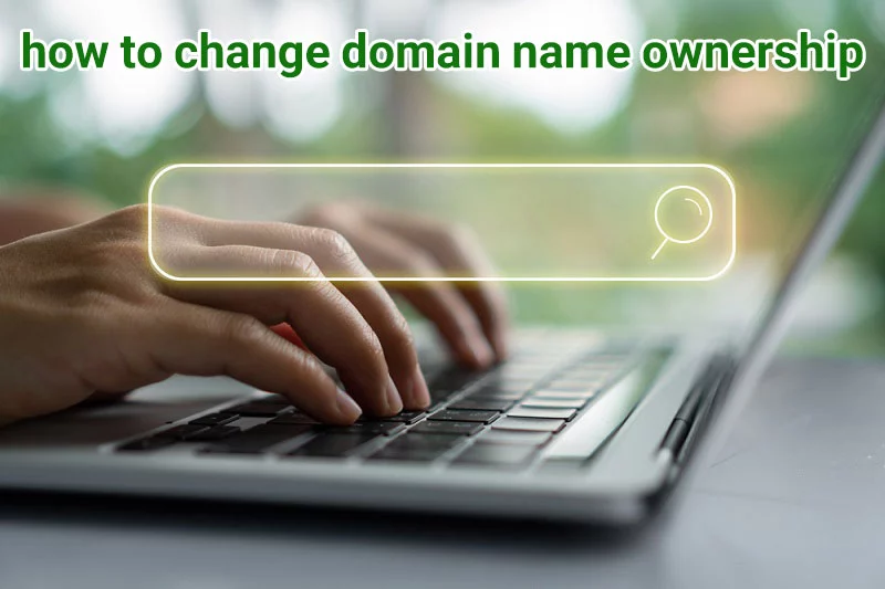 how to change domain name ownership