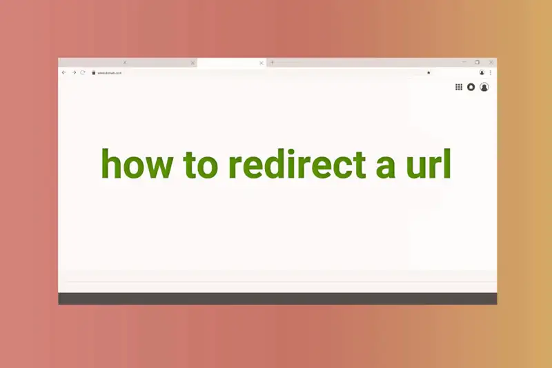 how to redirect a url to another url